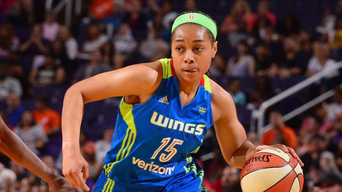 Dallas Wings' guard Allisha Gray wins WNBA Rookie of the ... - 1296 x 729 jpeg 130kB