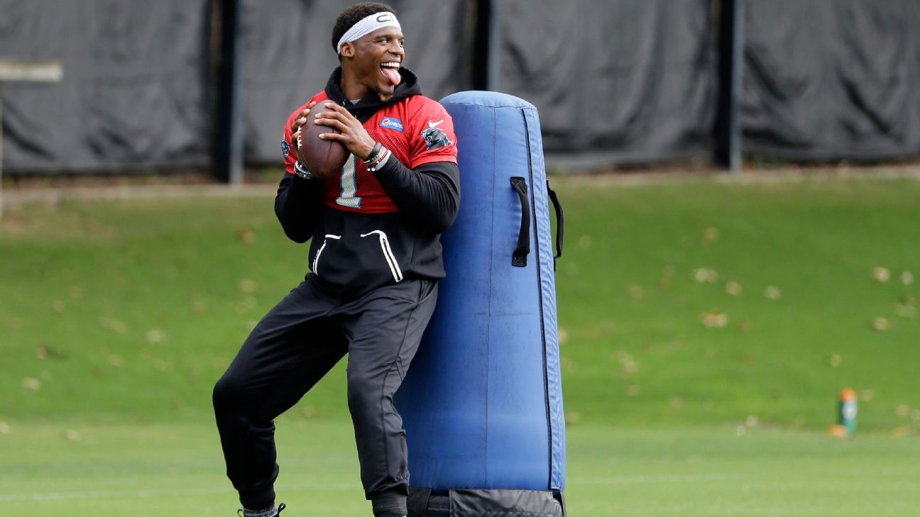 Panthers give sidelined Cam Newton taste of calling plays for others
