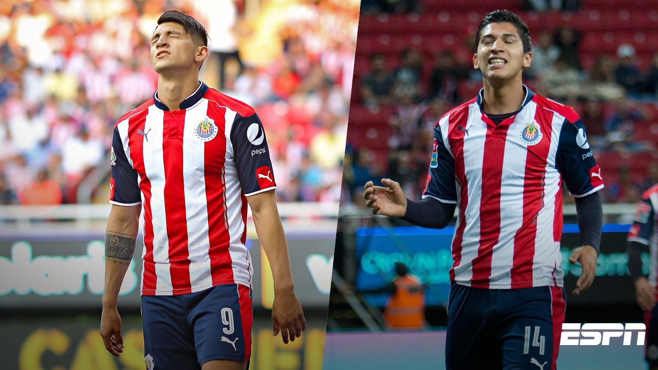 Chivas, sin ningún delantero por lesiones