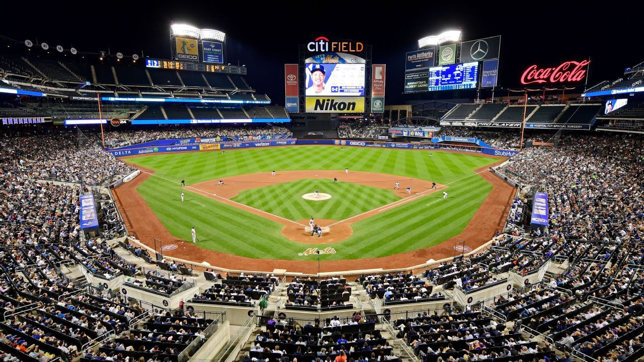 New York Yankees play at Citi Field with Tampa Bay Rays displaced