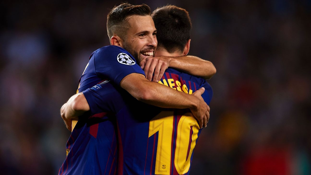 Jordi Alba no será bien recibido en Valencia