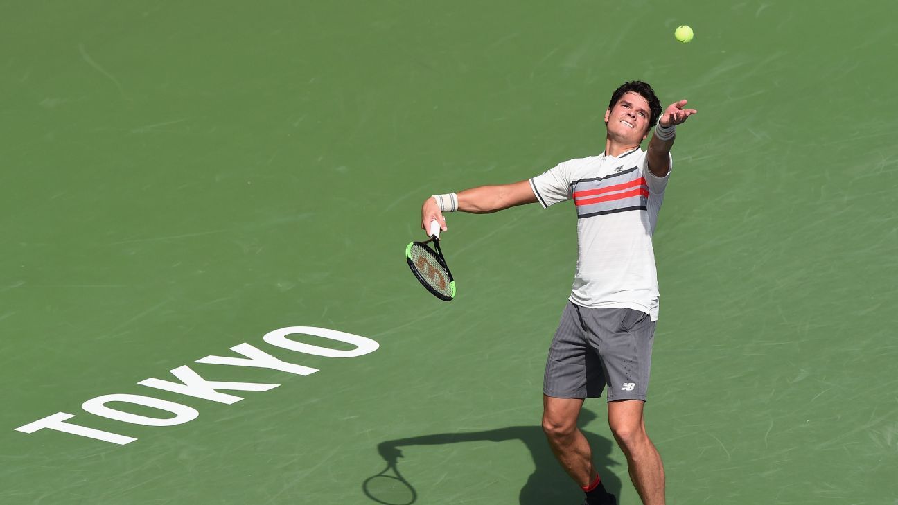 Milos Raonic calls for shorter tennis schedule after Japan Open return