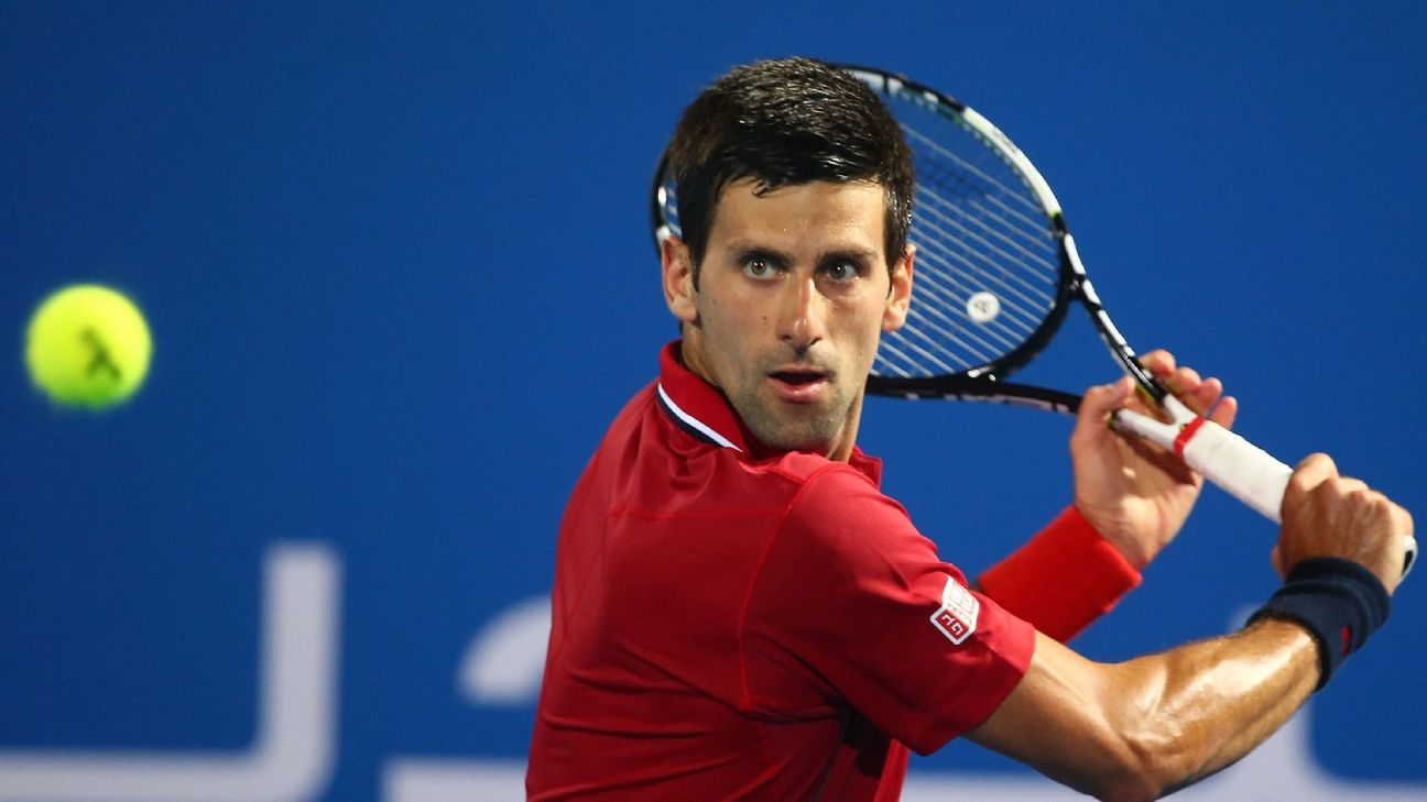 Novak Djokovic in doubt for Australian Open as injury sees him replaced by Andy Murray in Abu Dhabi