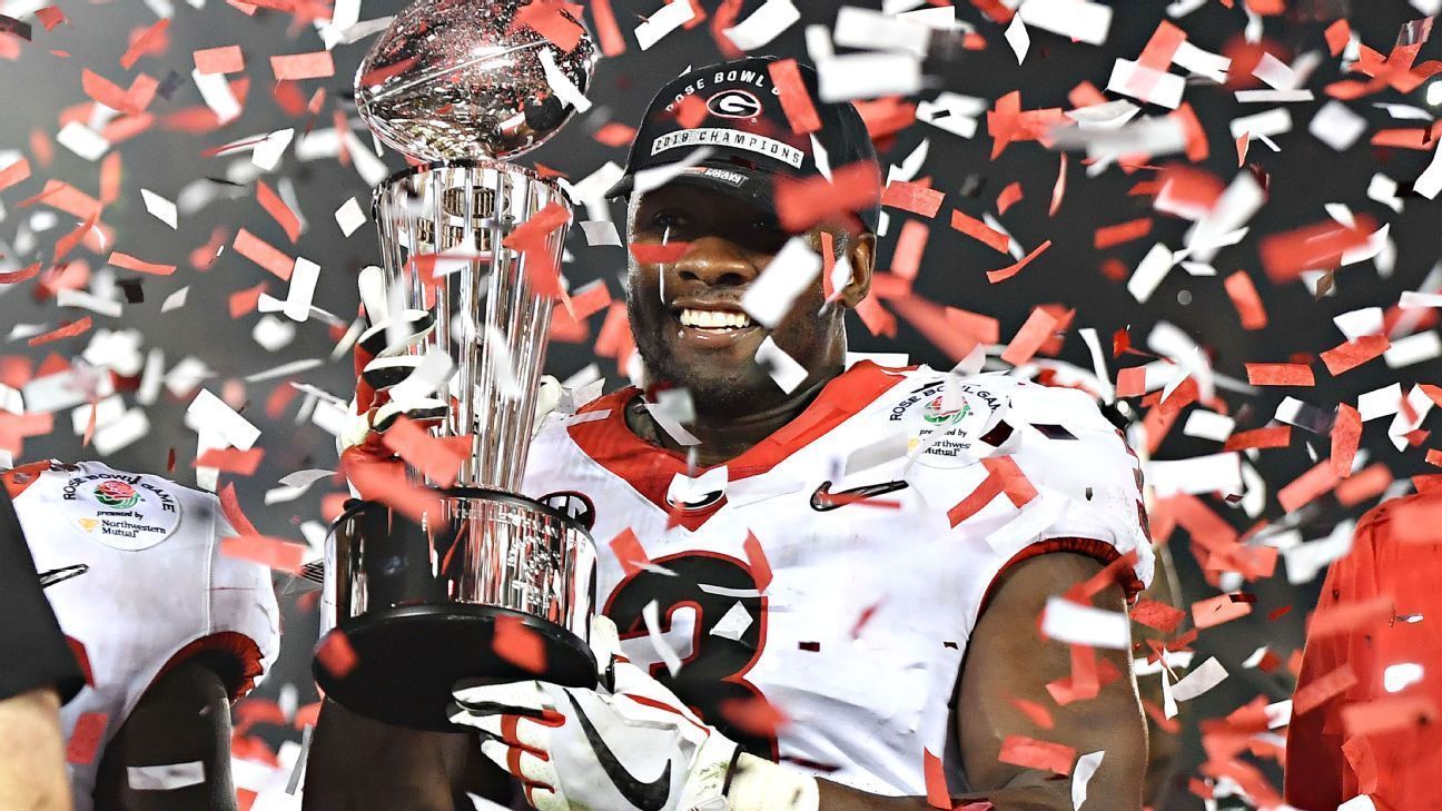 Roquan Smith, apoyador de Georgia, se inclina por dar el salto a la NFL