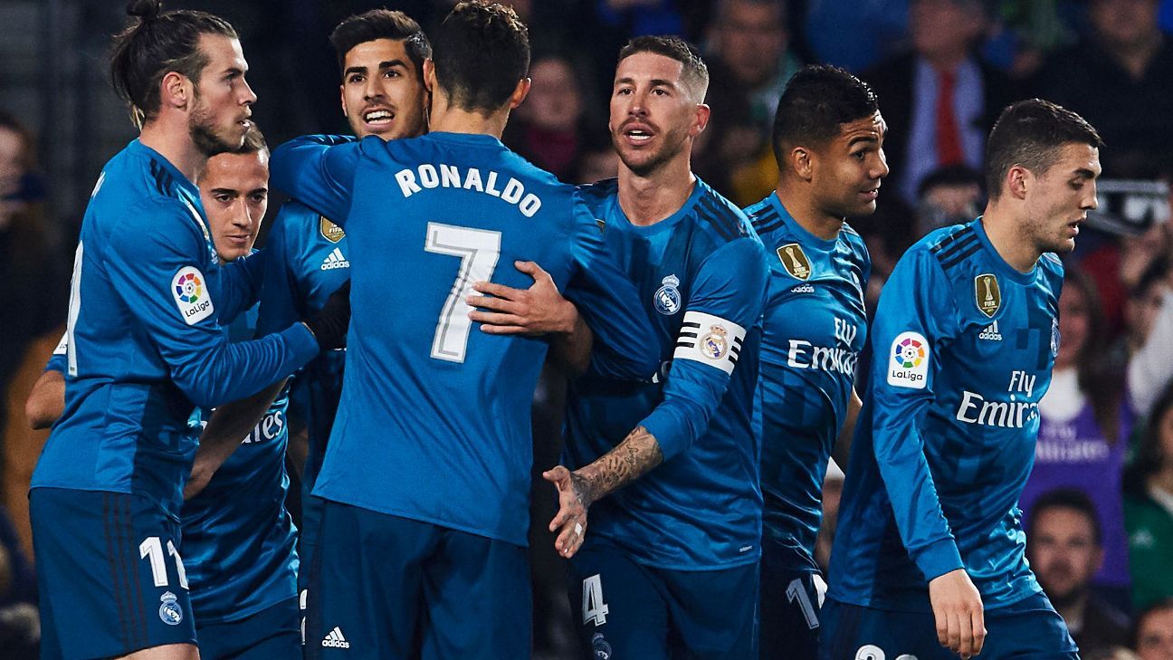 Real Betis vs. Real Madrid - Reporte del Partido - 18 febrero, 2018 - ESPN