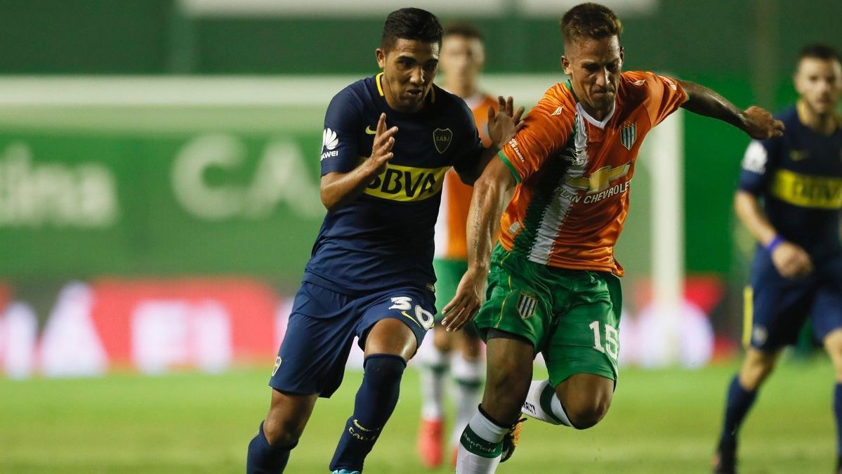 Bebelo Reynoso le agradeció a Dios por su debut en Boca