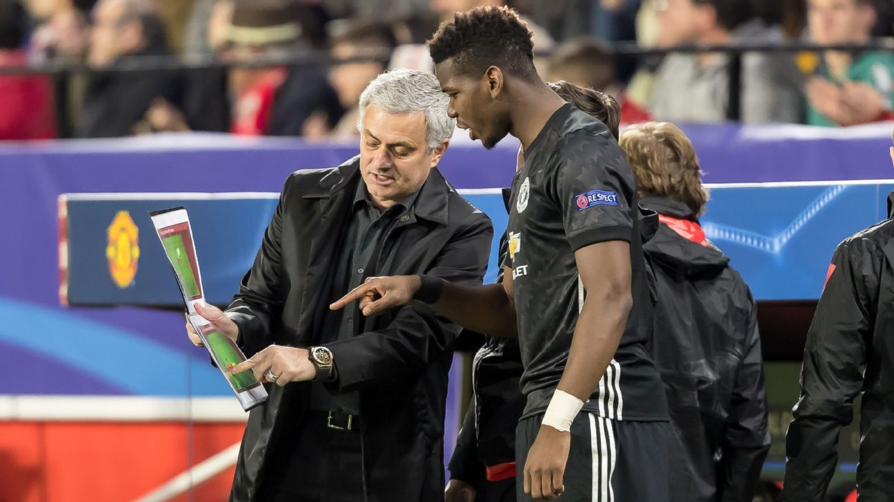 Manchester United's Paul Pogba must end Jose Mourinho 'duel' - Emmanuel Petit
