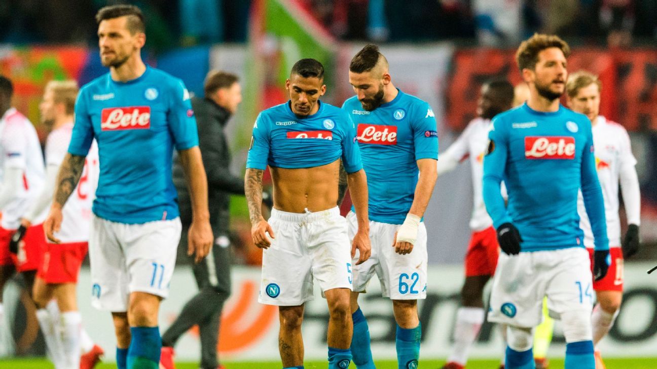 Napoli and Celtic both crash out of Europa League in round of 32