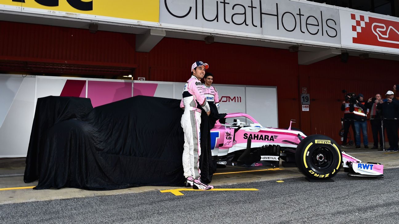 Presentación y primer día de pruebas del VJM11 de Force India de 'Checo' Pérez