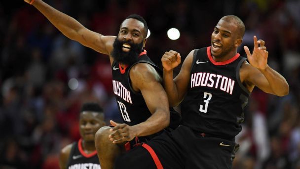 Complicated to stop at the right time the duo of Rockets superstars.