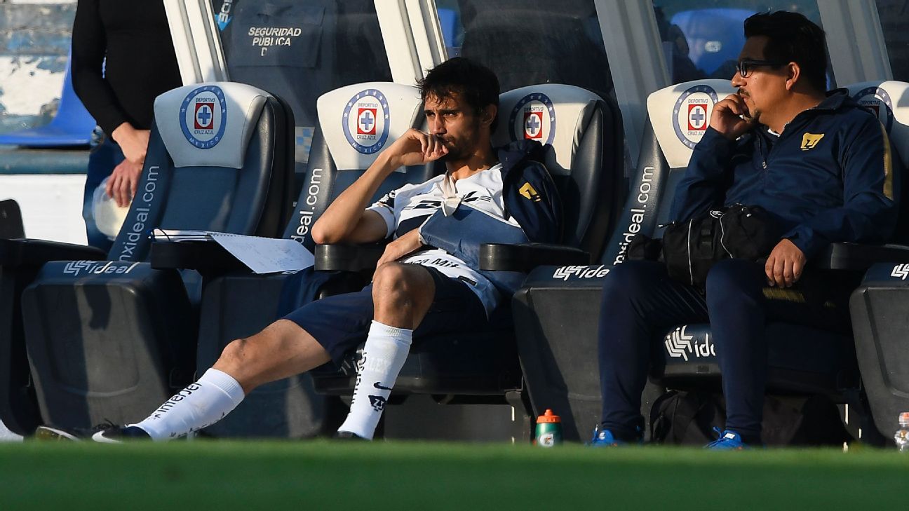 Alejandro Arribas, zaguero de Pumas, promete volver pronto tras lesión