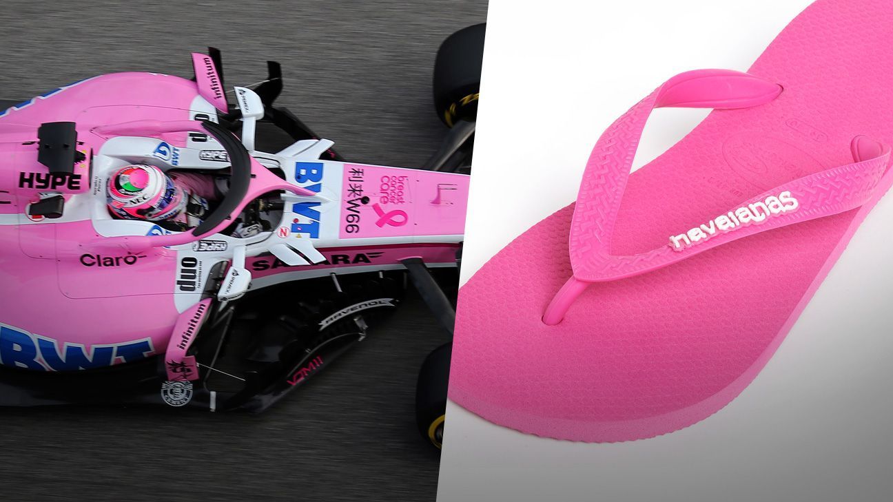 Otra marca de sandalias ahora se asocia con Force India en la Fórmula 1