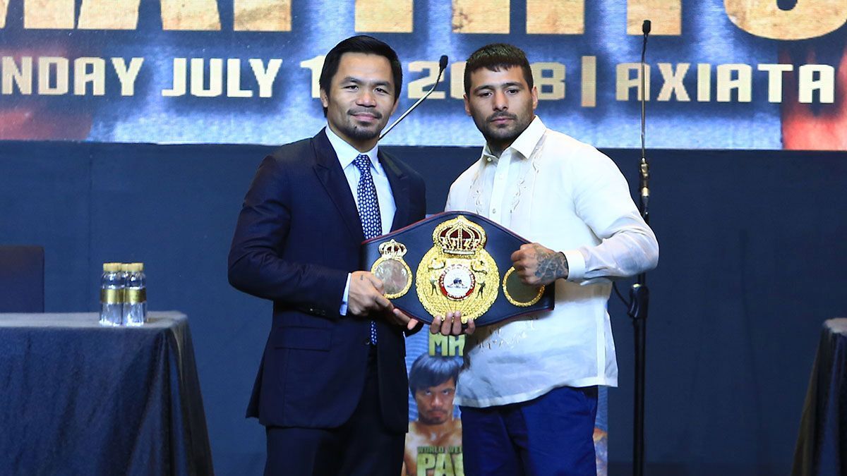 Lucas Matthysse says fighting Manny Pacquiao 'a dream come true