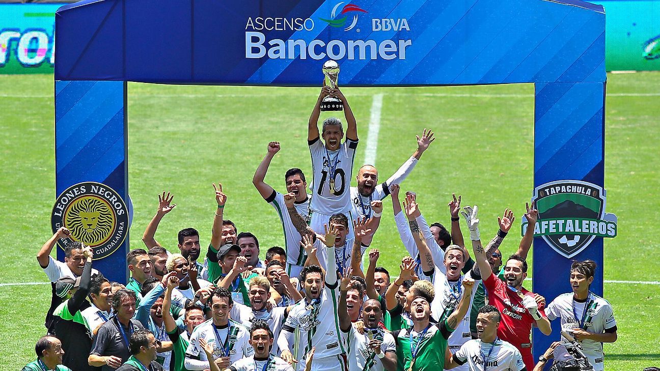 Cafetaleros de Tapachula es campeón del Clausura 2018 en el Ascenso MX