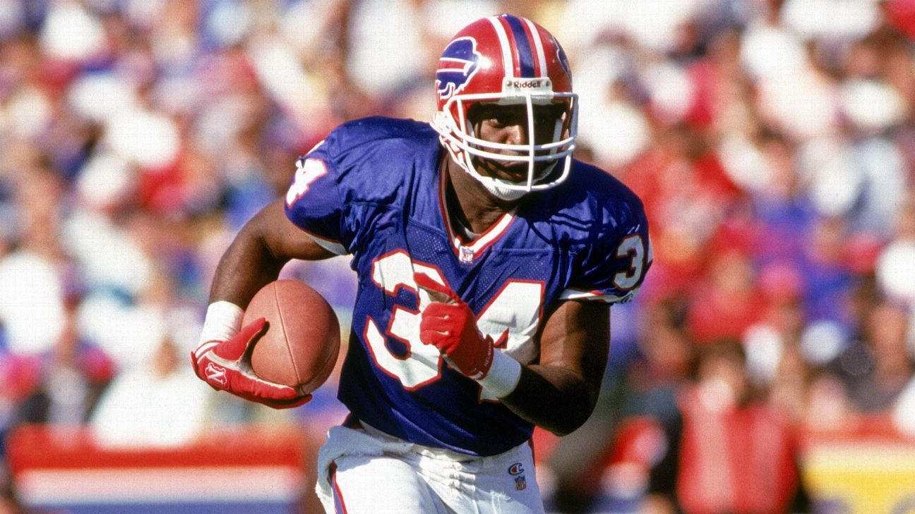 Los Buffalo Bills anuncian el retiro del jersey N° 34 de Thurman Thomas