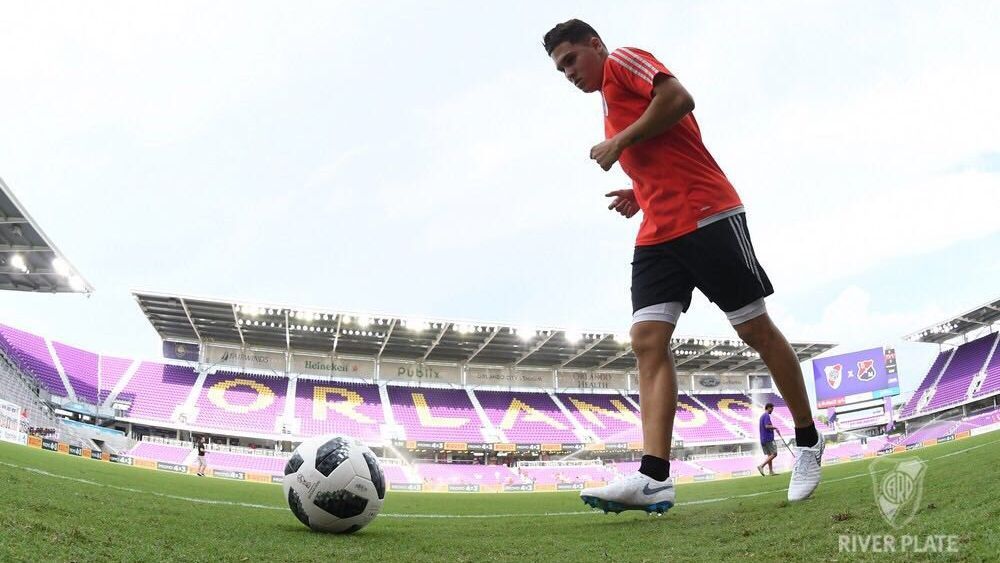 JuanFer Quintero, feliz en River Plate