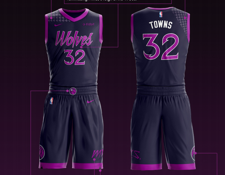 NWT Derrick Rose Minnesota Timberwolves #25 Prince Purple Rain City NBA  Jersey S