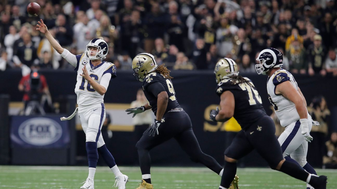 Jared Goff, QB, Los Angeles Rams