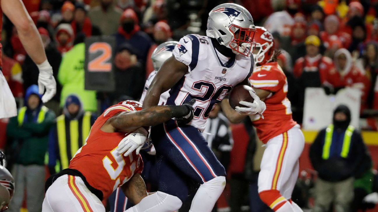 Sony Michel, RB, New England Patriots