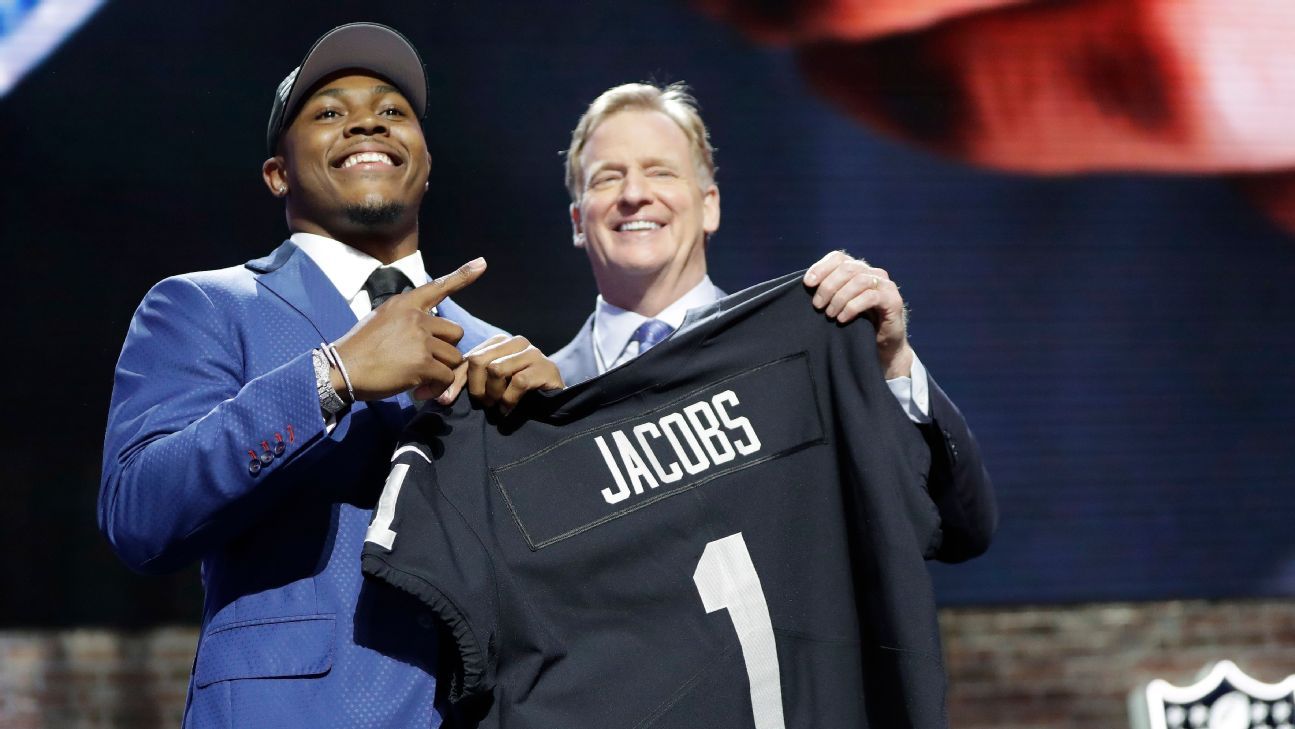 Josh Jacobs, RB, Oakland Raiders