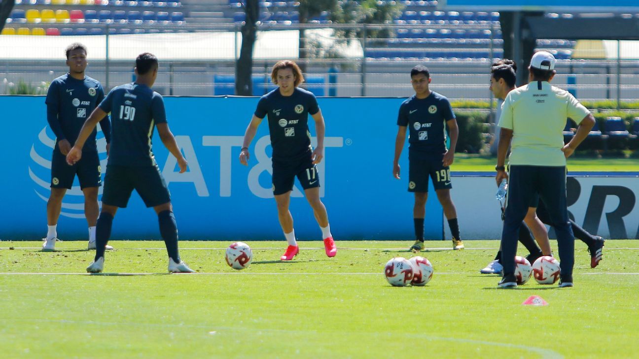 América empieza pretemporada con Luis Reyes y Renato Ibarra incluidos