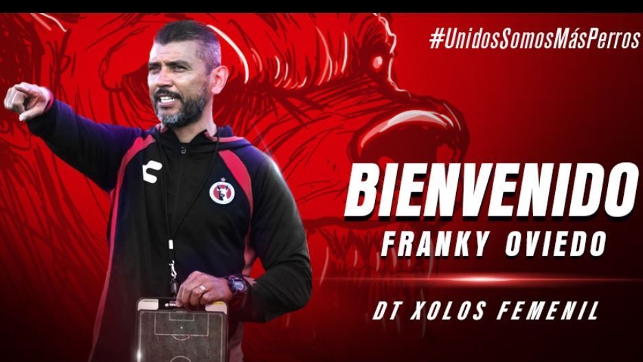 Franky Oviedo, nuevo entrenador de Tijuana femenil