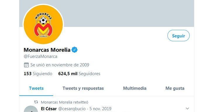 Cambian cuenta de Twitter de Fuerza Monarca a Mazatlán FC