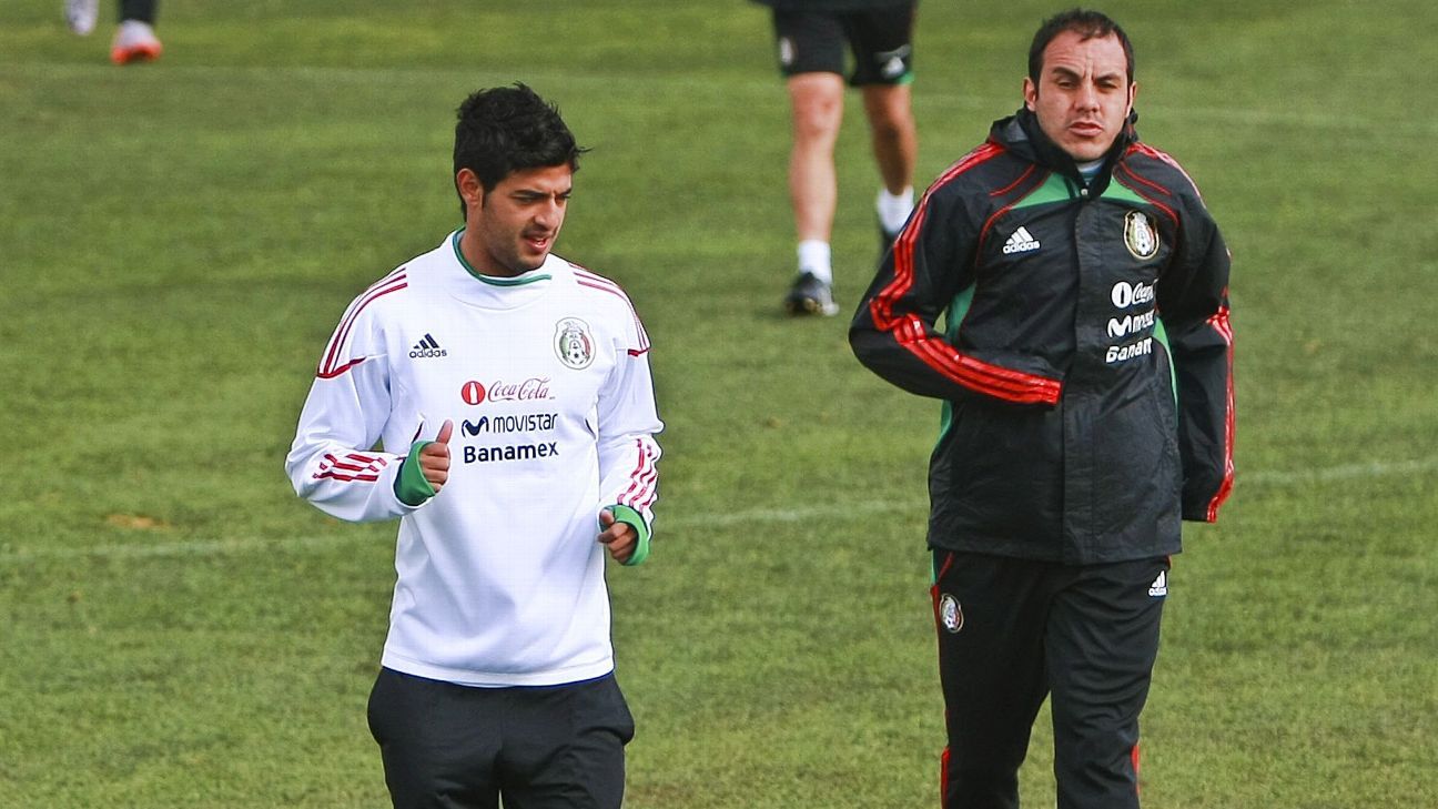 Causa polémica el Top 5 histórico de Alejandro Vela con Carlos Vela al nivel de 'Cuau