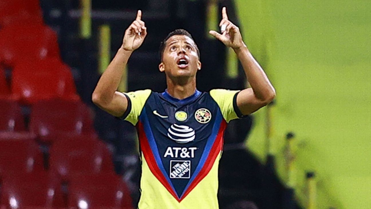 Giovani dos Santos será titular en el Clásico Joven contra Cruz Azul