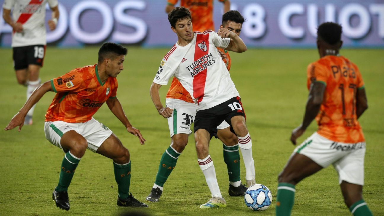 Nacho Fernández tiene un pequeño desgarro y es baja en River