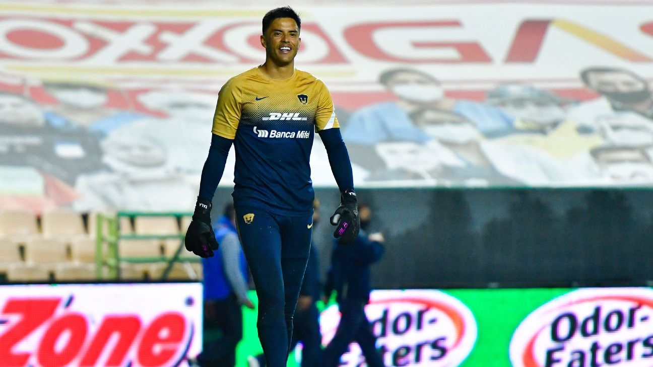 Talavera regresa a la portería de Pumas para la final de vuelta ante León