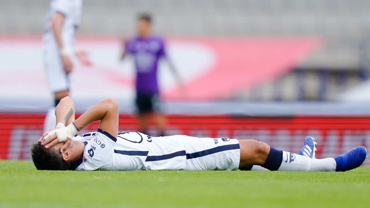 Dinenno salió entre lágrimas por lesión; Montejano debutó con gol
