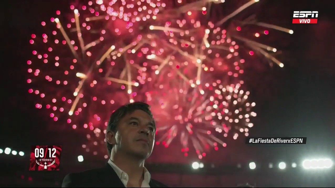 Toda la fiesta de River Plate por el 3° aniversario de la CONMEBOL Libertadores 2018