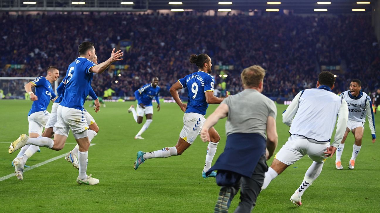 Everton vs. Crystal Palace - Football Match Report - May 19, 2022 - ESPN