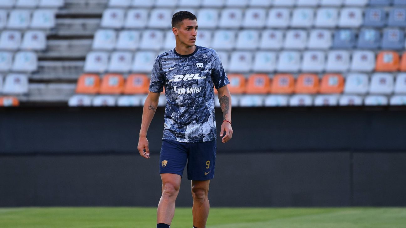 Juan Dinenno, aún sin renovar con Pumas