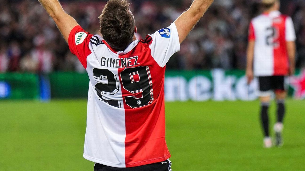 Santiago Gimenez se alegra por victoria de Cruz Azul en día de su primer gol con Feyenoord
