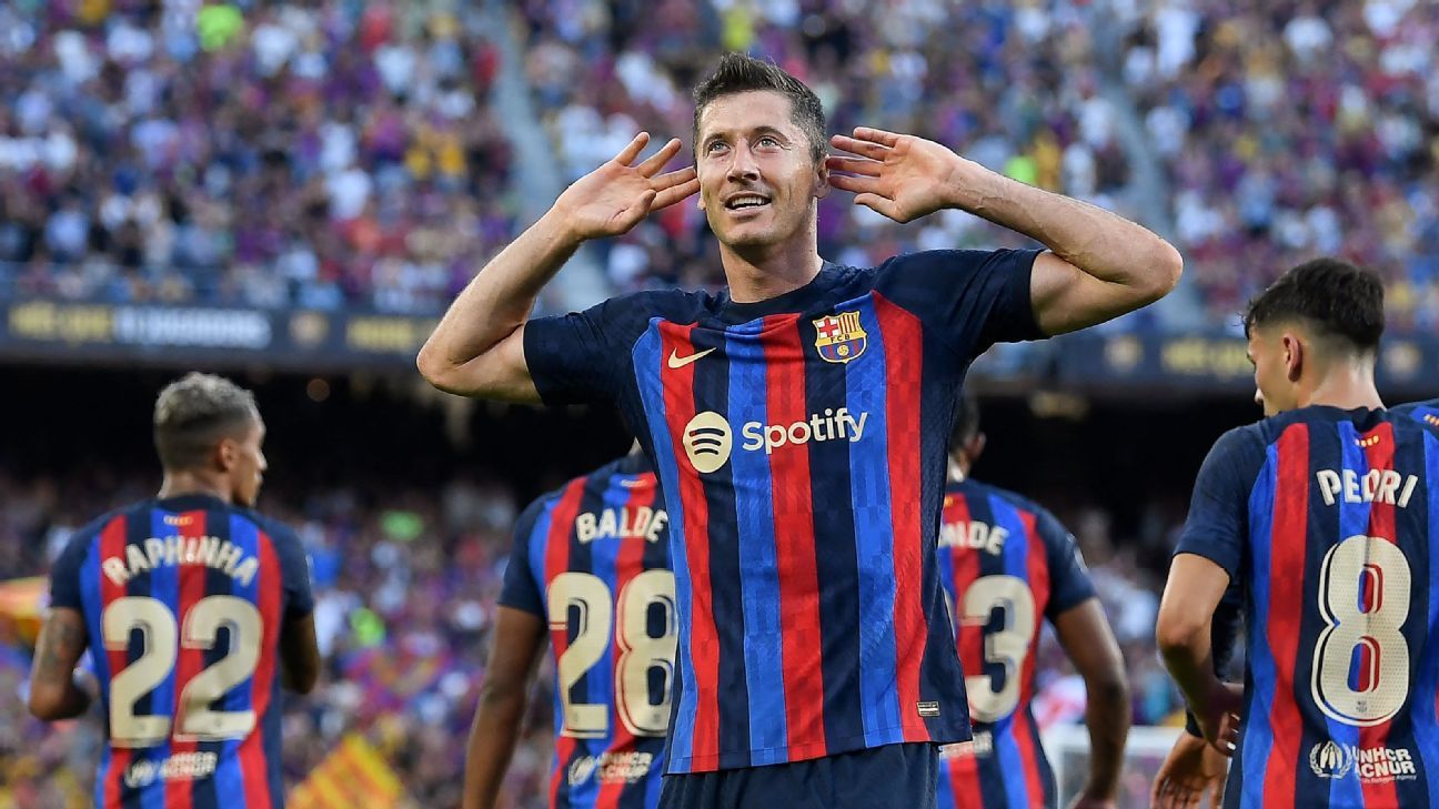 Robert Lewandowski, Barcelona's other summer signings transform Camp Nou in win over Valladolid