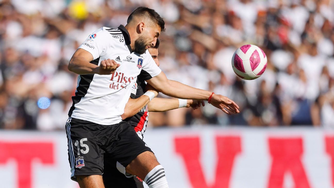 La alineación de Colo Colo para su desafío internacional ante River Plate - ESPN