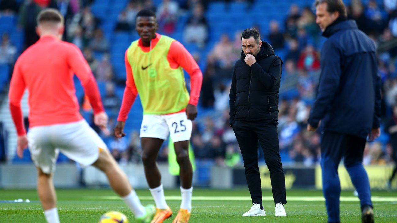 Brighton's coach praised Moisés Caicedo - ESPN