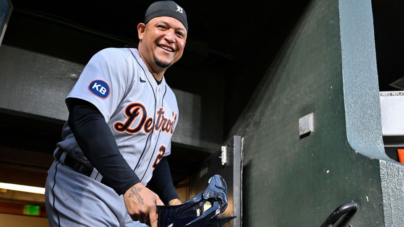 Bate de Miguel Cabrera con destellos de un glorioso pasado en su temporada final - ESPN