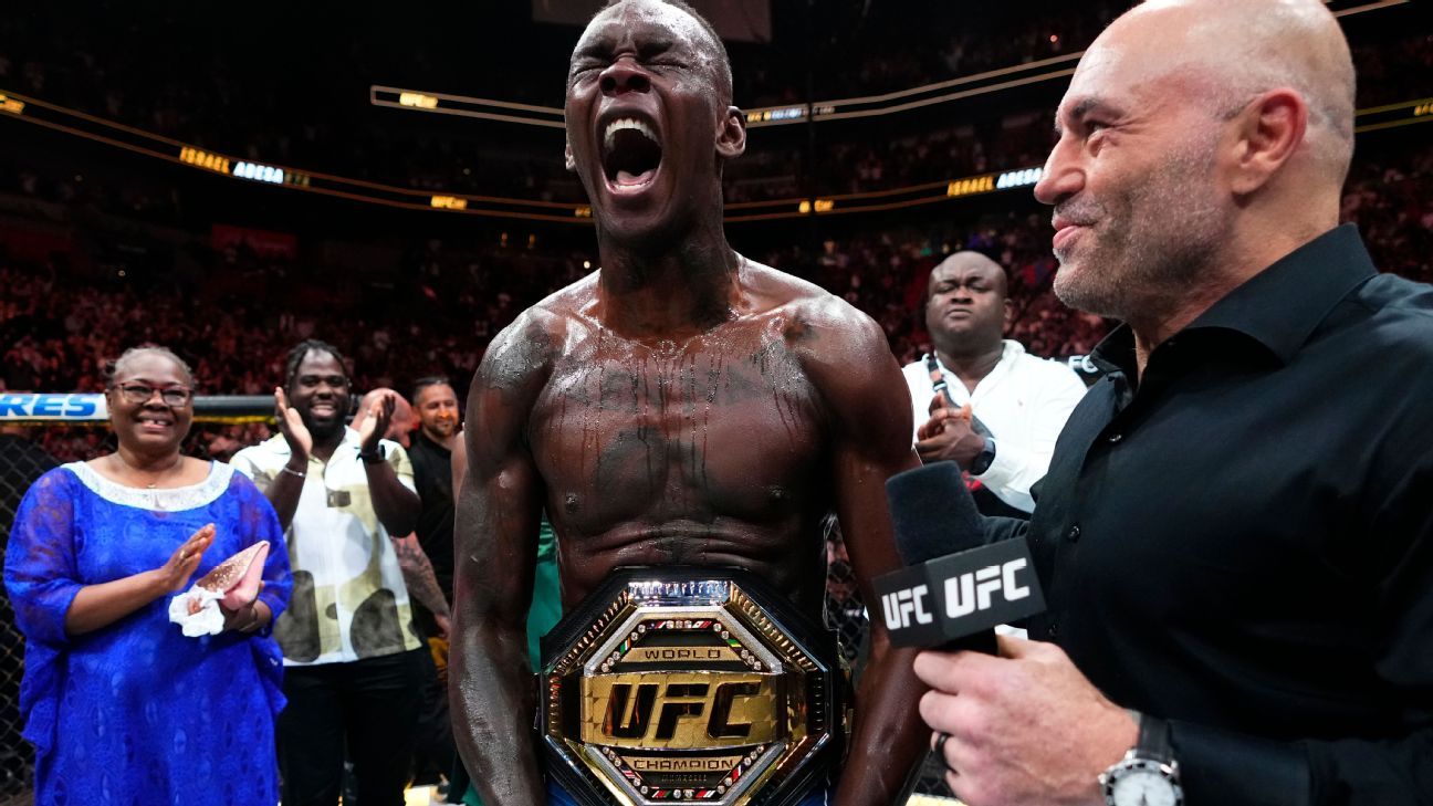 Israel Adesanya to defend title vs. Sean Strickland at UFC 293 - ESPN