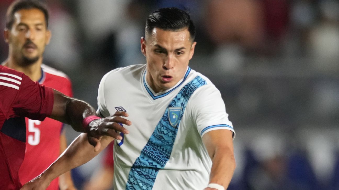 Rubio Rubín se recupera y vuelve a la alineación de Guatemala ante Guadalupe - ESPN