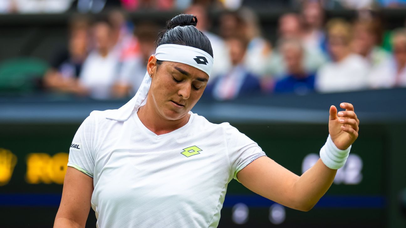 Ons Jabeur, baja del WTA 1000 de Montreal por lesión - ESPN