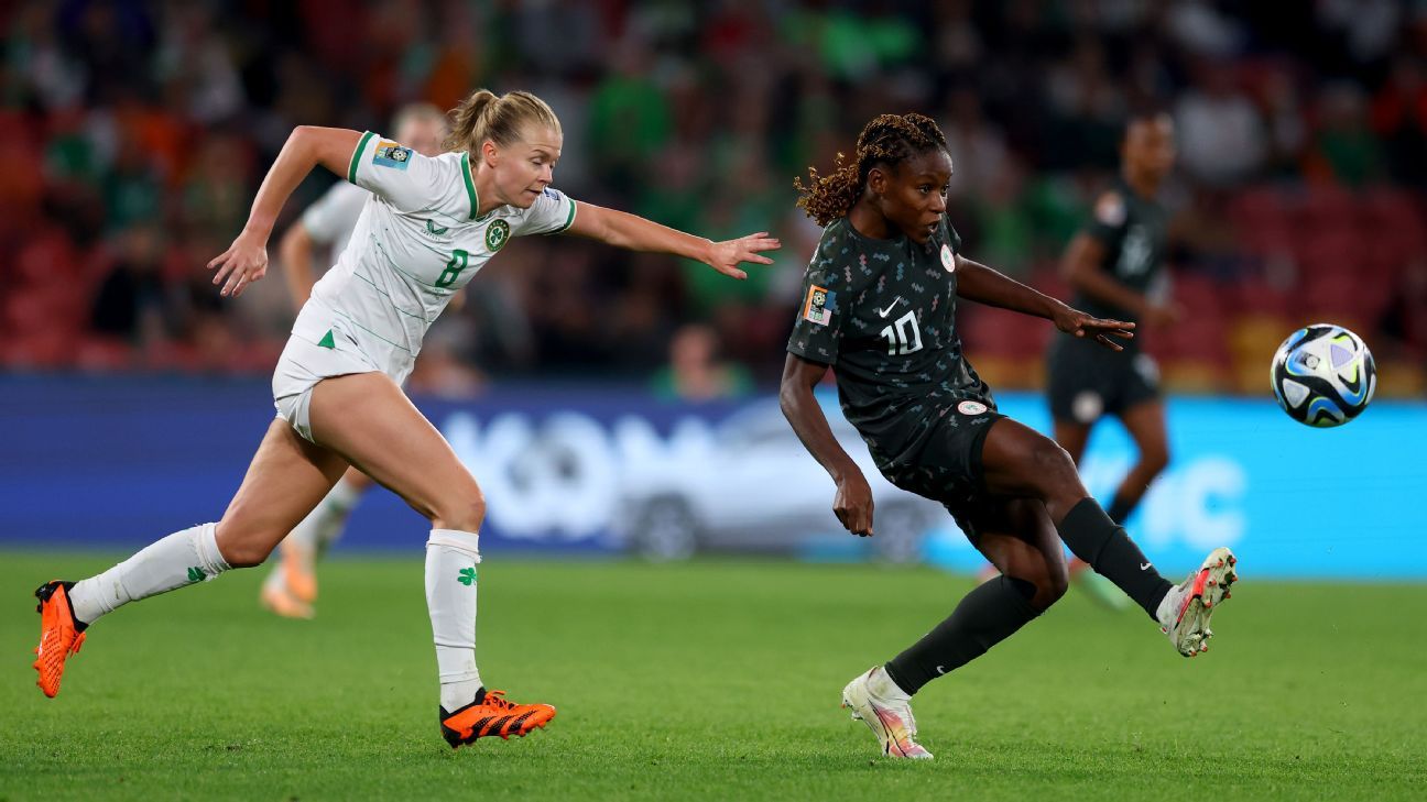 Nigeria moves to second place after goalless draw against Ireland - ESPN
