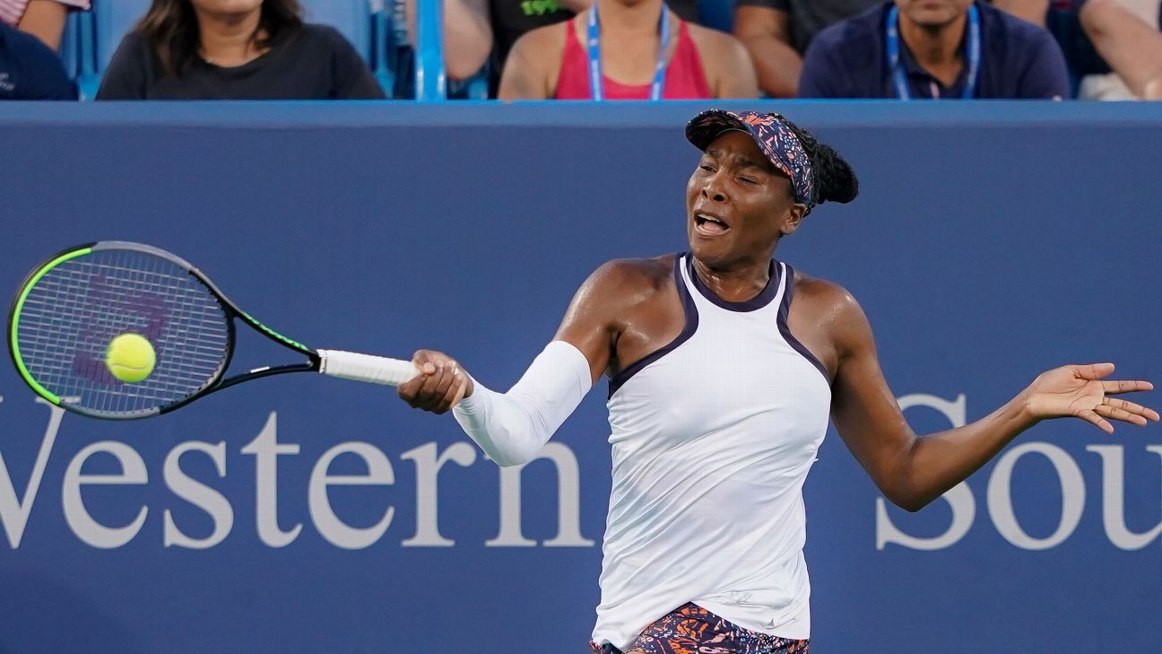 Venus Williams fue invitada a Cincinnati, junto con otras figuras - ESPN