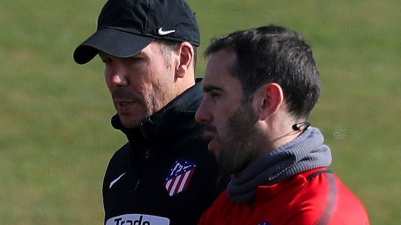 Diego Simeone a Diego Godín: 