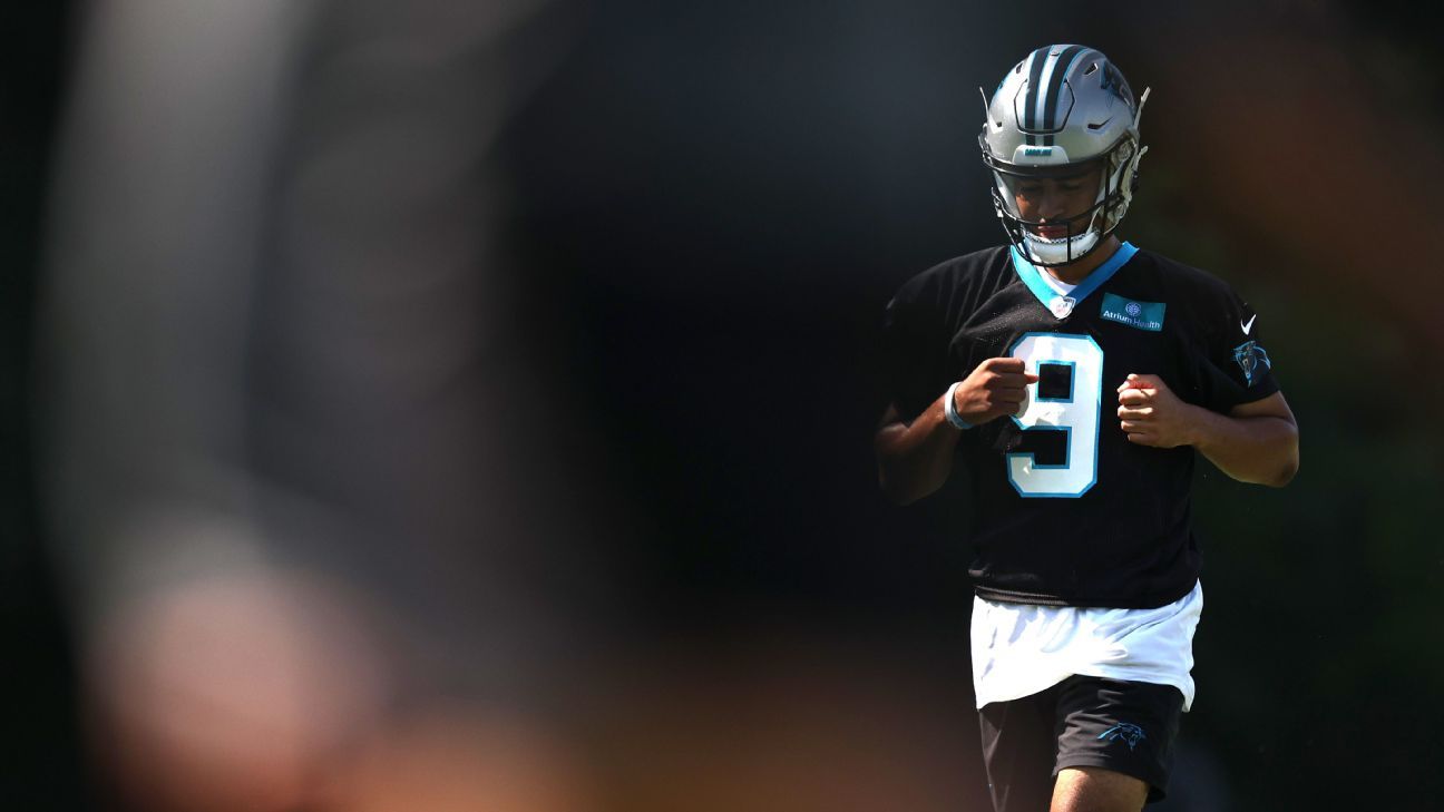 El QB novato de Panthers, Bryce Young iniciará en la pretemporada - ESPN