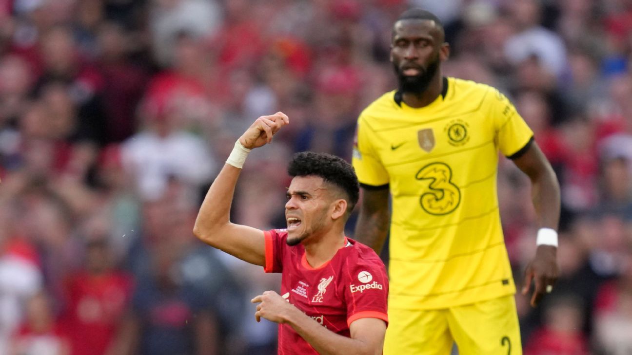 Luis Díaz busca acabar con la racha sin triunfos de Liverpool ante Chelsea - ESPN