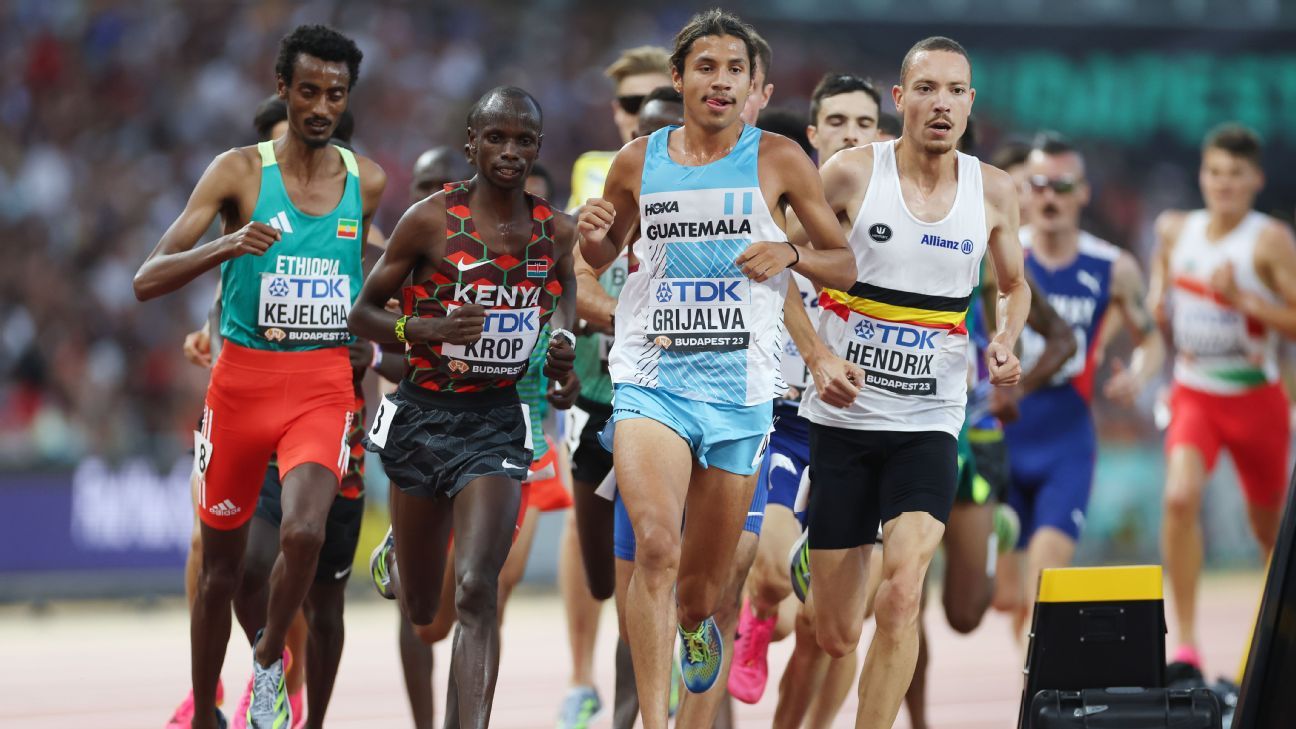 ¡A la gran final! Luis Grijalva gana su heat y va por el podio en el Mundial de Atletismo - ESPN