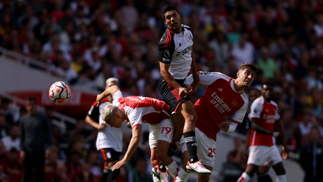 Con Jiménez, los 90, Fulham rescató un empate ante Arsenal - ESPN